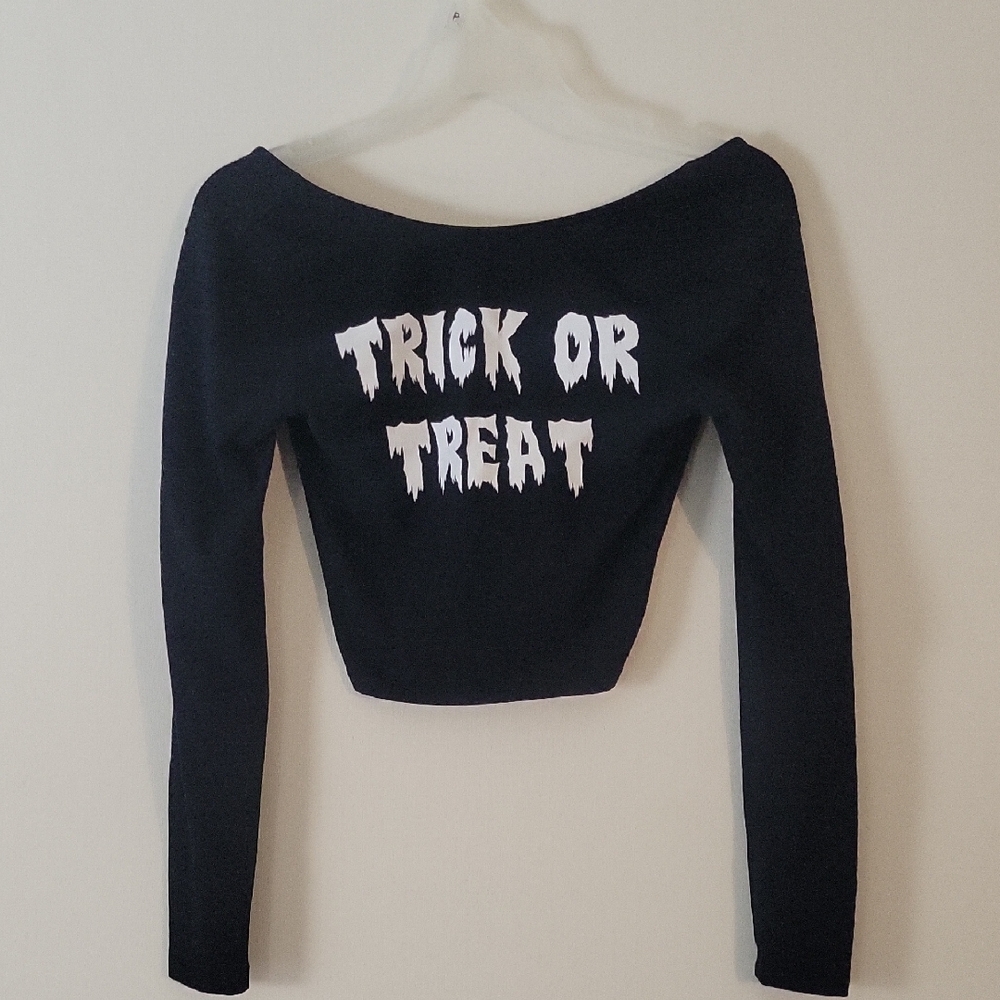 Goth Crop Top